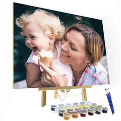 Custom Paint By Numbers Mothers Day