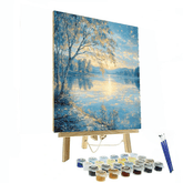 Thomas Inspired Quiet Waters - DIY Painting By Numbers Kit