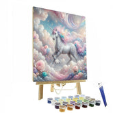 Luminescent Unicorn Dreamscape - DIY Painting By Numbers Kit