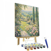 Claude Monet Inspired Gardens of Serenity - DIY Painting By Numbers Kit
