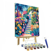Henri Matisse Inspired Abstract Garden Party - DIY Painting By Numbers Kit