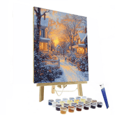 Thomas Inspired Nostalgic Reflections - DIY Painting By Numbers Kit