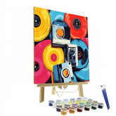 Warhol Inspired Retro Pop Art - DIY Painting By Numbers Kit