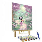 Minnie Mouse Garden Stroll - DIY Painting By Numbers Kit