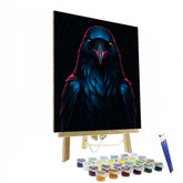 Monarch Raven Echo - DIY Painting By Numbers Kit