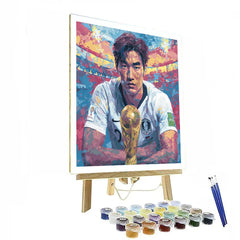 Korea Republic Fifa 2026 Lights - DIY Painting By Numbers Kit