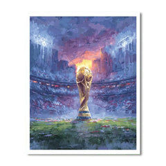 Mexico City Fifa 2026 Opener - DIY Painting By Numbers Kit