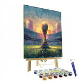 Mexico City Fifa 2026 Opener - DIY Painting By Numbers Kit