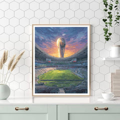 Mexico City Fifa 2026 Opener - DIY Painting By Numbers Kit
