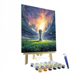 Mexico City Fifa 2026 Opener - DIY Painting By Numbers Kit
