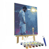 Fifa 2026 Salah Lights - DIY Painting By Numbers Kit