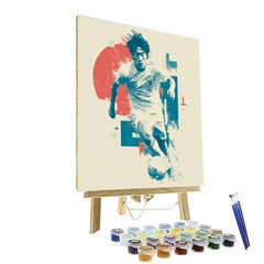 Mitoma Fifa 2026 Blue - DIY Painting By Numbers Kit
