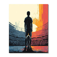 Japan Fifa 2026 Dawn - DIY Painting By Numbers Kit