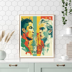 Fifa 2026 Portugal vs Colombia - DIY Painting By Numbers Kit