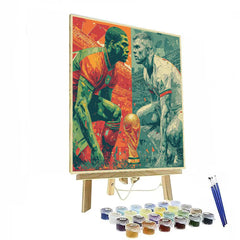 Fifa 2026 Morocco vs Scotland - DIY Painting By Numbers Kit