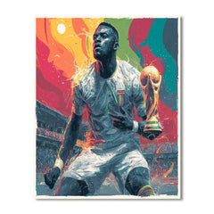 Ghana Fifa 2026 Pulse - DIY Painting By Numbers Kit