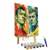 Fifa 2026 Portugal vs Colombia - DIY Painting By Numbers Kit