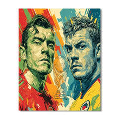 Fifa 2026 Portugal vs Colombia - DIY Painting By Numbers Kit