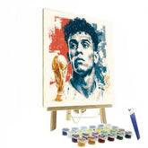Fifa 2026 Salah Lights - DIY Painting By Numbers Kit