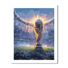 Fifa 2026 Opening Match - DIY Painting By Numbers Kit