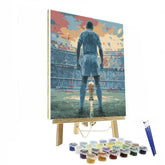 Japan Fifa 2026 Dawn - DIY Painting By Numbers Kit
