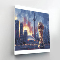 Toronto Fifa 2026 Glow - DIY Painting By Numbers Kit