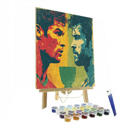 Fifa 2026 Portugal vs Colombia - DIY Painting By Numbers Kit