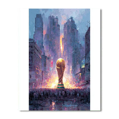 Fifa 2026 Final Night - DIY Painting By Numbers Kit