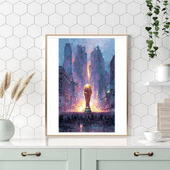 Fifa 2026 Final Night - DIY Painting By Numbers Kit