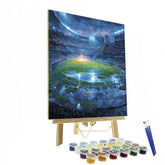 Seattle Fifa 2026 Rainlight - DIY Painting By Numbers Kit