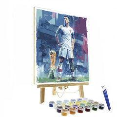Haaland Fifa 2026 Ice - DIY Painting By Numbers Kit