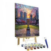 Mexico City Fifa 2026 Opener - DIY Painting By Numbers Kit