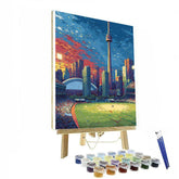 Toronto Fifa 2026 Glow - DIY Painting By Numbers Kit