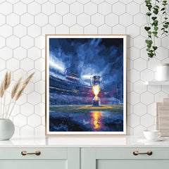 Seattle Fifa 2026 Rainlight - DIY Painting By Numbers Kit