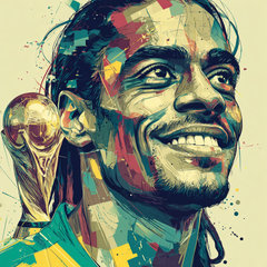 Ronaldinho Fifa 2026 Joy - DIY Painting By Numbers Kit