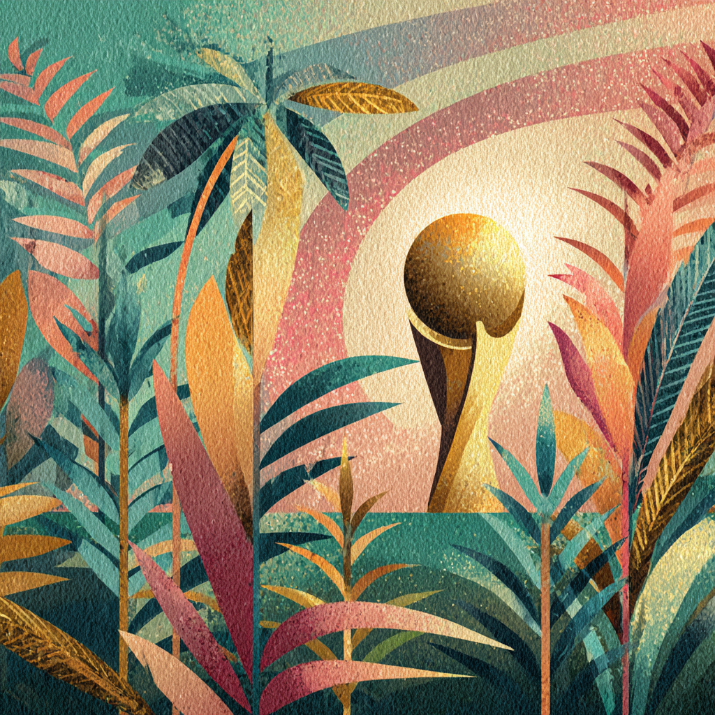 Miami Fifa 2026 Reflection - DIY Painting By Numbers Kit