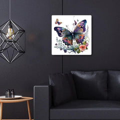 Butterfly Flower Paint By Numbers Acrylic Painting Kit