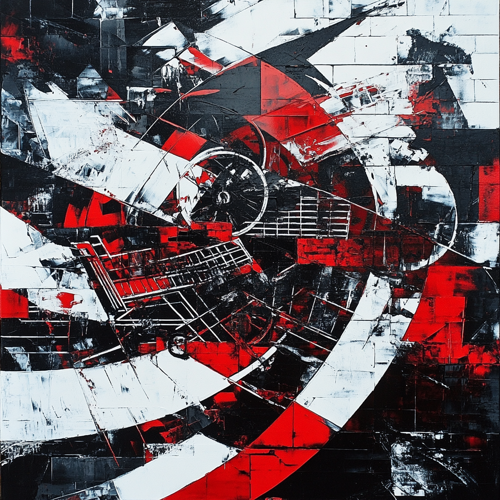 Banksy Inspired Anti-Consumerism Reflection - DIY Painting By Numbers Kit