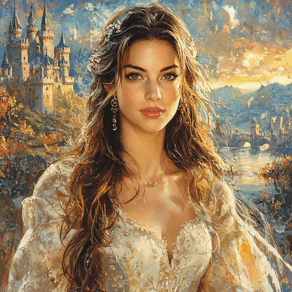 Anne Hathaway: The Dreamer of Princess Diaries - DIY Painting By Numbers Kit