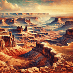 Canyonlands Exploration - DIY Painting By Numbers Kit