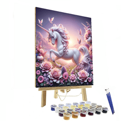 Majestic Unicorn Haven - DIY Painting By Numbers Kit