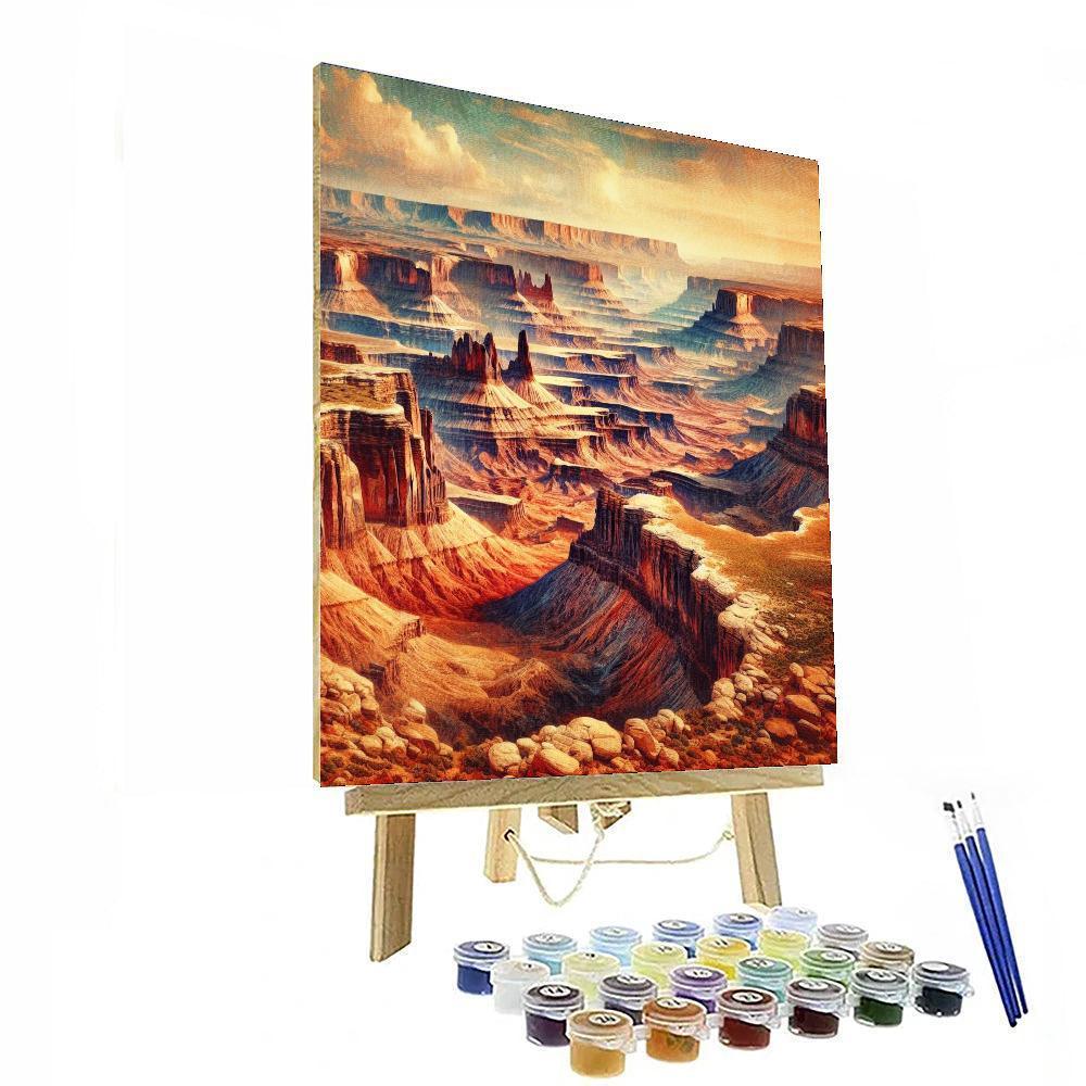 Canyonlands Exploration - DIY Painting By Numbers Kit