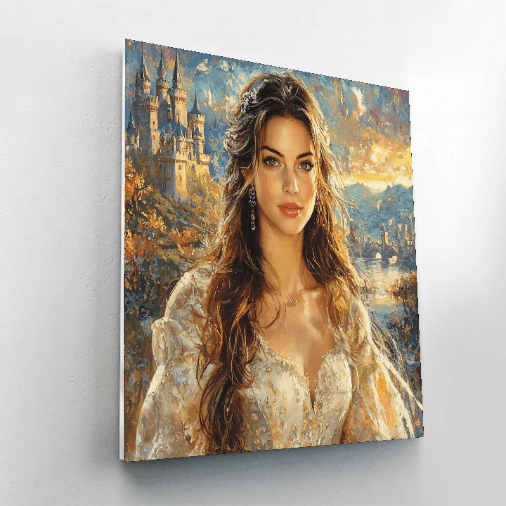Anne Hathaway: The Dreamer of Princess Diaries - DIY Painting By Numbers Kit