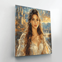 Anne Hathaway: The Dreamer of Princess Diaries - DIY Painting By Numbers Kit