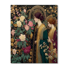 Gustav Klimt Inspired Opulent Garden - DIY Painting By Numbers Kit