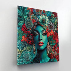 Frida Kahlo Inspired Remembrance - DIY Painting By Numbers Kit