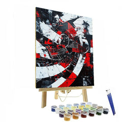 Banksy Inspired Anti-Consumerism Reflection - DIY Painting By Numbers Kit