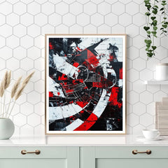 Banksy Inspired Anti-Consumerism Reflection - DIY Painting By Numbers Kit