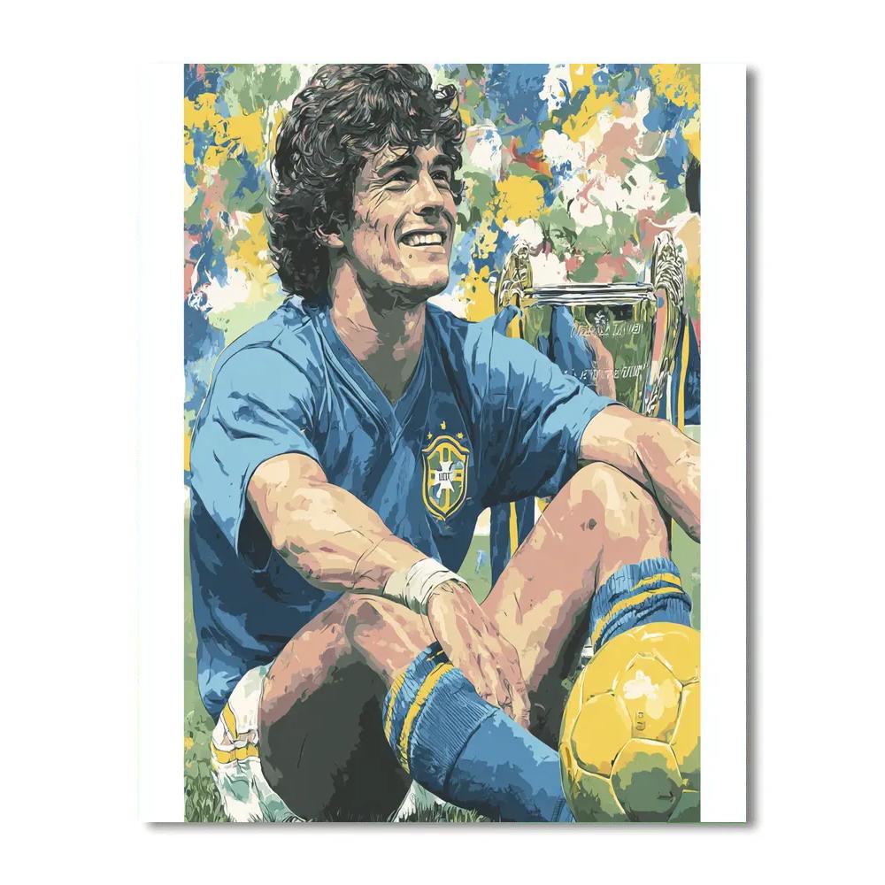 Ronaldinho Fifa 2026 Joy - DIY Painting By Numbers Kit