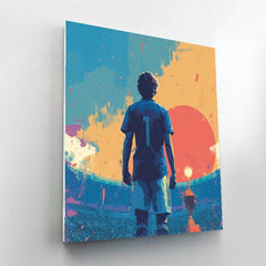 Japan Fifa 2026 Dawn - DIY Painting By Numbers Kit